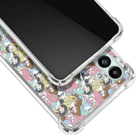 Disney Princess Disney Princesses Pattern Galaxy A13 5G Clear Case