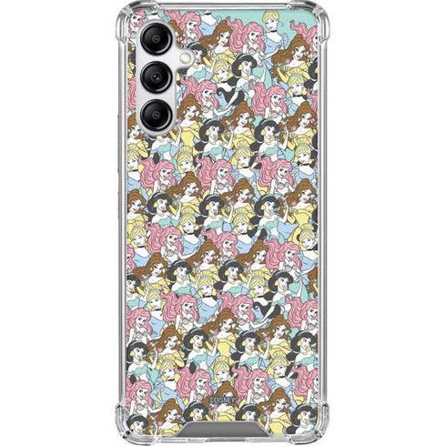 Disney Princess Disney Princesses Pattern Galaxy A14 5G Clear Case