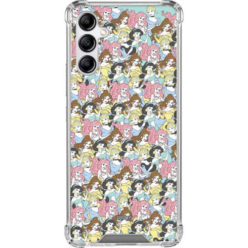 Disney Princess Disney Princesses Pattern Galaxy A15 5G Clear Case