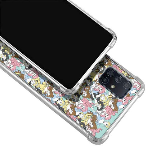 Disney Princess Disney Princesses Pattern Galaxy A51 5G Clear Case