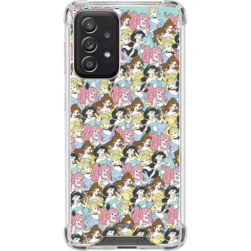 Disney Princess Disney Princesses Pattern Galaxy A52 5G Clear Case