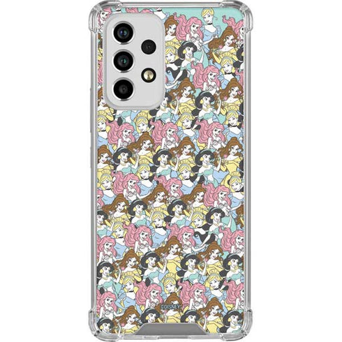 Disney Princess Disney Princesses Pattern Galaxy A53 5G Clear Case