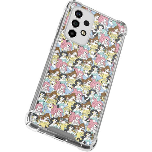 Disney Princess Disney Princesses Pattern Galaxy A53 5G Clear Case
