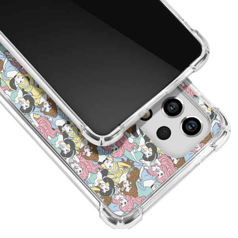 Disney Princess Disney Princesses Pattern Galaxy A53 5G Clear Case