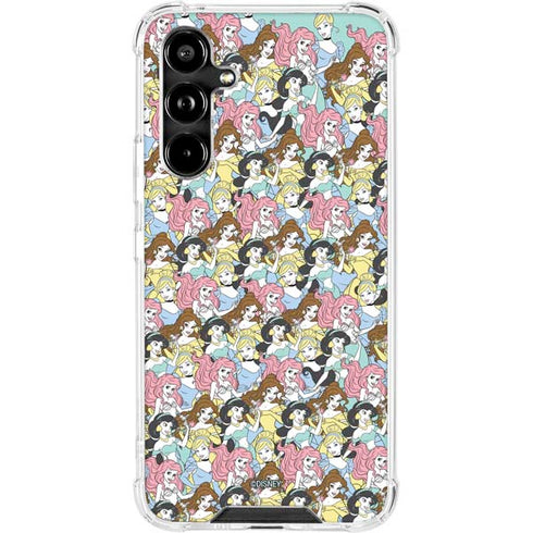Disney Princess Disney Princesses Pattern Galaxy A54 5G Clear Case