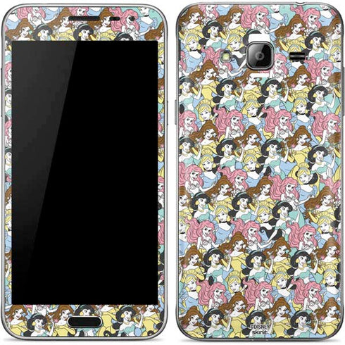 Disney Princess Disney Princesses Pattern Galaxy J3 Skin