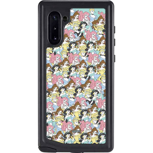 Disney Princess Disney Princesses Pattern Galaxy Note 10 Waterproof Case