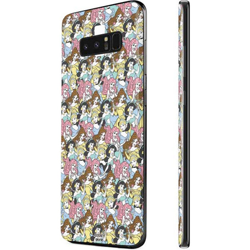 Disney Princess Disney Princesses Pattern Galaxy Note 8 Skin