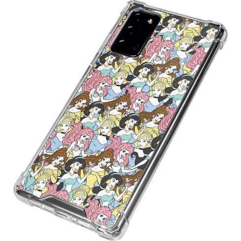 Disney Princess Disney Princesses Pattern Galaxy Note20 5G Clear Case