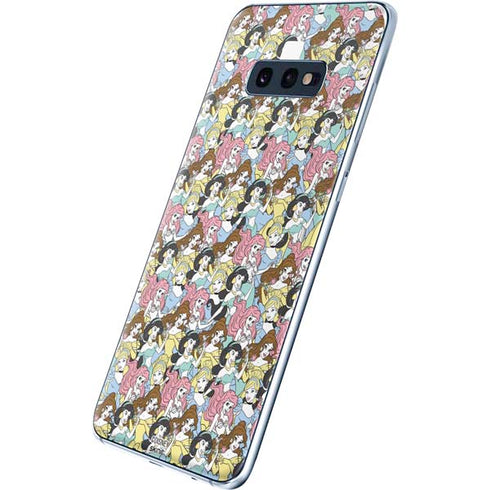 Disney Princess Disney Princesses Pattern Galaxy S10e Skin