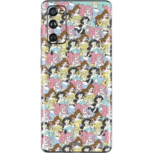 Disney Princess Disney Princesses Pattern Galaxy S20 Fan Edition Skin