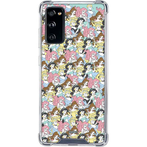 Disney Princess Disney Princesses Pattern Galaxy S20 FE Clear Case
