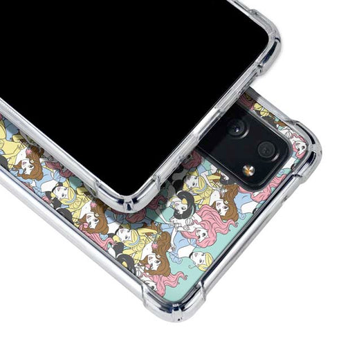 Disney Princess Disney Princesses Pattern Galaxy S20 FE Clear Case