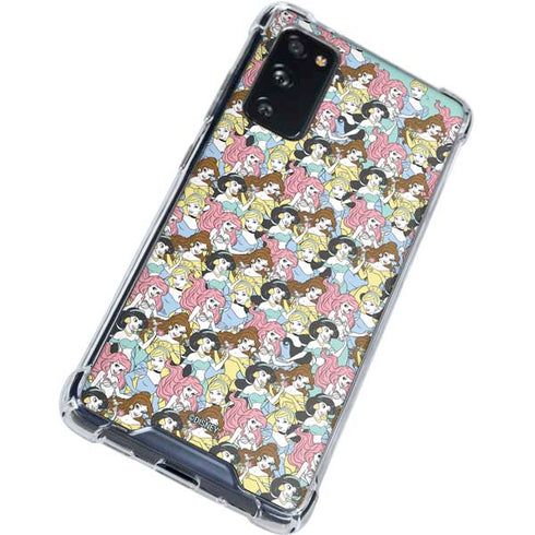 Disney Princess Disney Princesses Pattern Galaxy S20 FE Clear Case