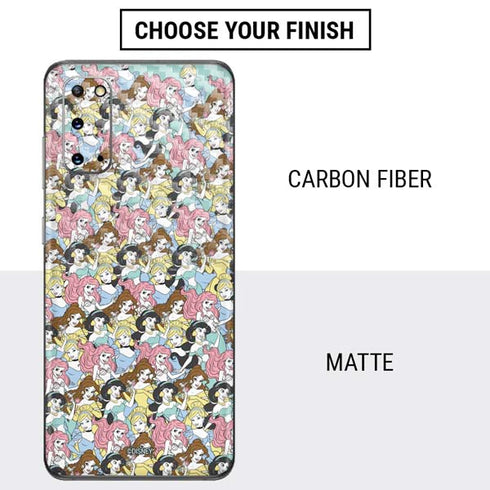 Disney Princess Disney Princesses Pattern Galaxy S20 Skin