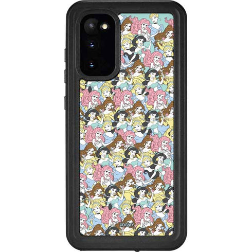 Disney Princess Disney Princesses Pattern Galaxy S20 Waterproof Case