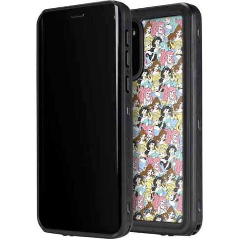 Disney Princess Disney Princesses Pattern Galaxy S20 Waterproof Case