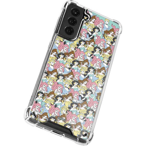 Disney Princess Disney Princesses Pattern Galaxy S21 5G Clear Case