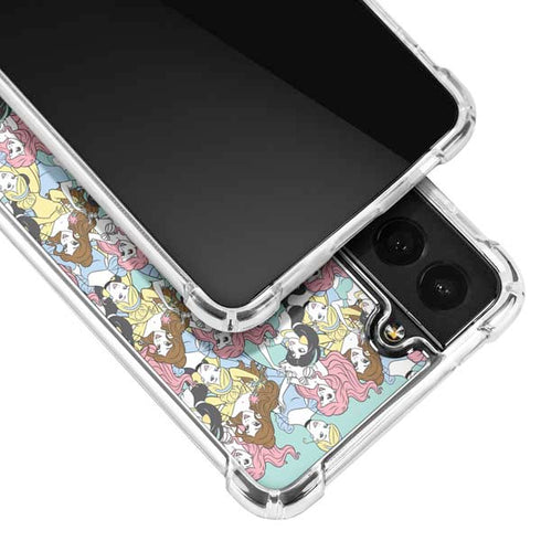 Disney Princess Disney Princesses Pattern Galaxy S21 Plus 5G Clear Case