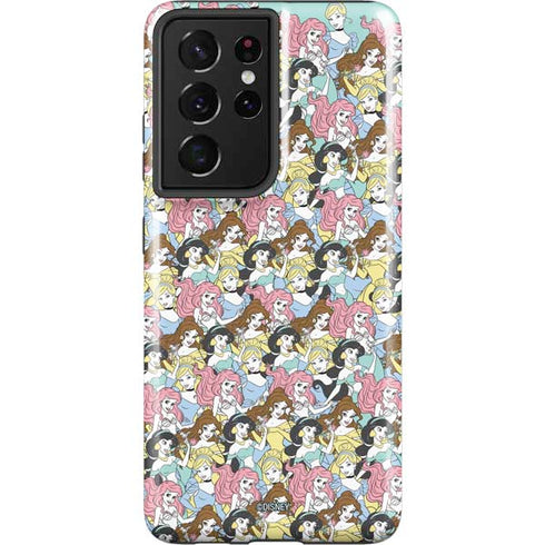 Disney Princess Disney Princesses Pattern Galaxy S21 Ultra 5G Pro Case