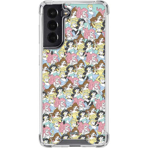 Disney Princess Disney Princesses Pattern Galaxy S22 Clear Case
