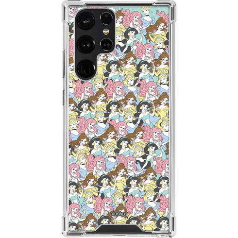 Disney Princess Disney Princesses Pattern Galaxy S24 Ultra Clear Case