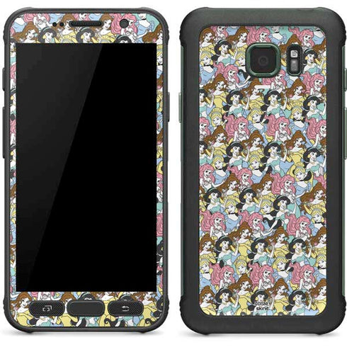 Disney Princess Disney Princesses Pattern Galaxy S7 Active Skin