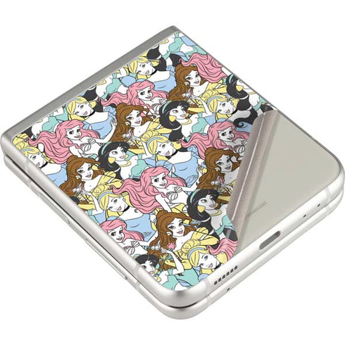 Disney Princess Disney Princesses Pattern Galaxy Z Flip3 5G Skin