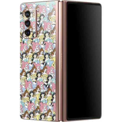 Disney Princess Disney Princesses Pattern Galaxy Z Fold2 5G Skin