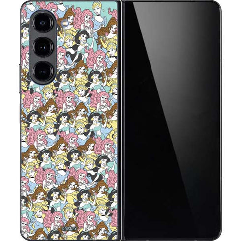Disney Princess Disney Princesses Pattern Galaxy Z Fold5 5G Skin