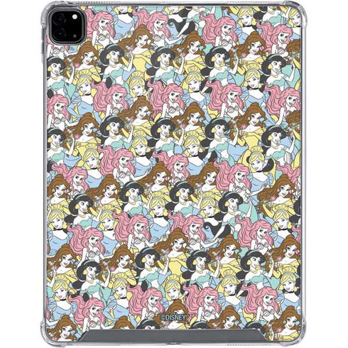Disney Princess Disney Princesses Pattern iPad Pro 12.9in (2020) Clear Case