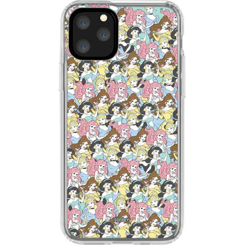 Disney Princess Disney Princesses Pattern iPhone 11 Pro Clear Case