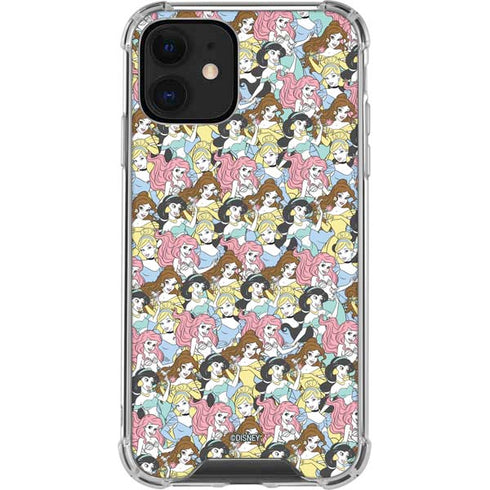 Disney Princess Disney Princesses Pattern iPhone 12 Clear Case