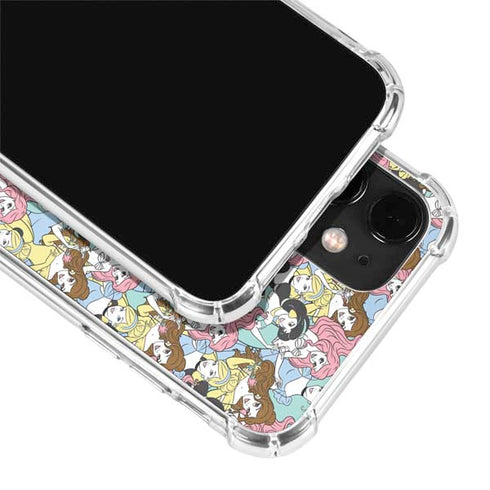 Disney Princess Disney Princesses Pattern iPhone 12 Clear Case