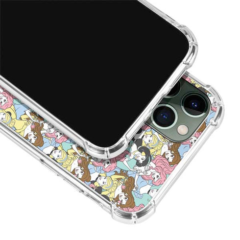 Disney Princess Disney Princesses Pattern iPhone 12 Pro Clear Case