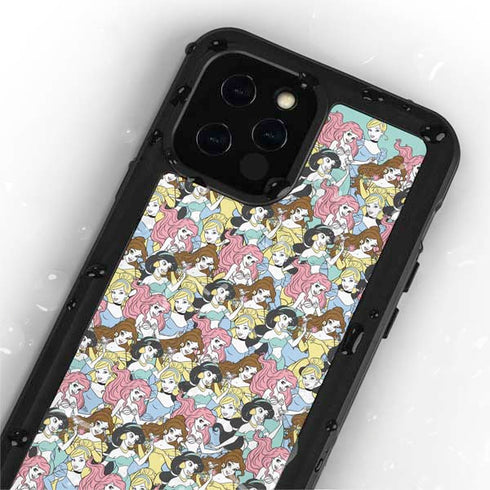 Disney Princess Disney Princesses Pattern iPhone 12 Pro Waterproof Case