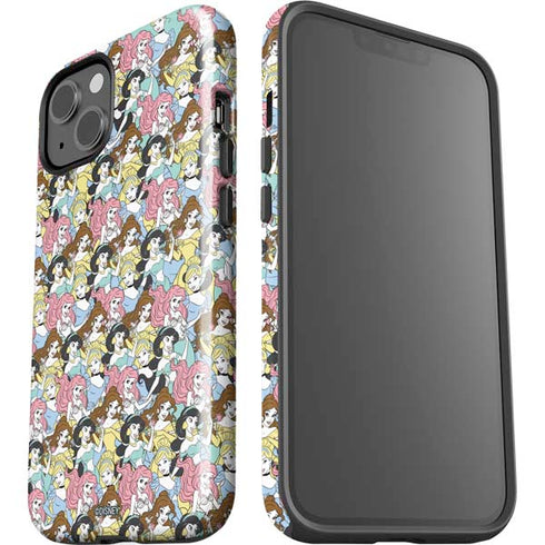 Disney Princess Disney Princesses Pattern iPhone 15 Plus Impact Case