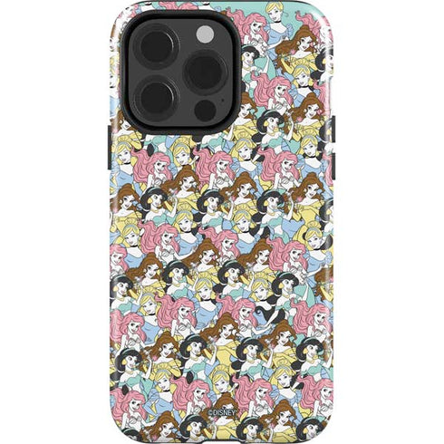 Disney Princess Disney Princesses Pattern iPhone 14 Pro Impact Case
