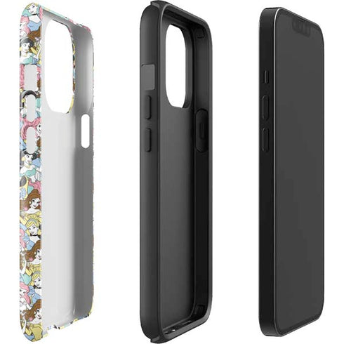 Disney Princess Disney Princesses Pattern iPhone 14 Pro Impact Case