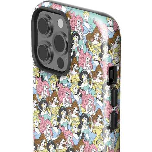 Disney Princess Disney Princesses Pattern iPhone 15 Pro Max Impact Case