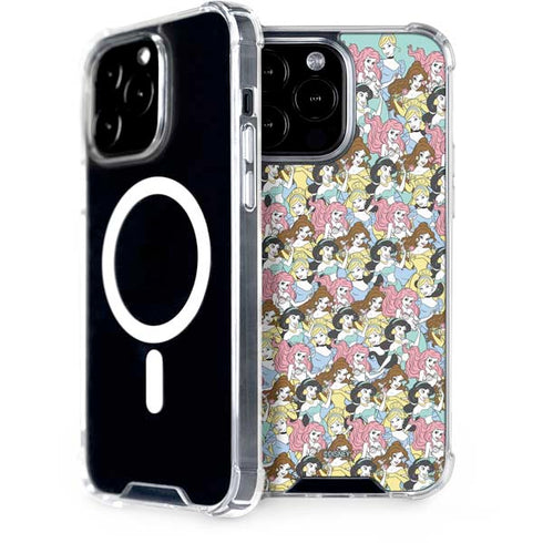 Disney Princess Disney Princesses Pattern iPhone 14 Pro Max MagSafe Case