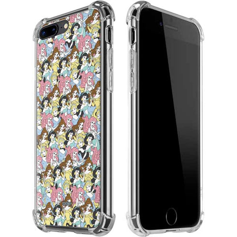 Disney Princess Disney Princesses Pattern iPhone 7/8 Plus Clear Case