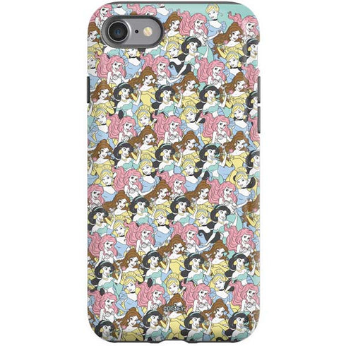 Disney Princess Disney Princesses Pattern iPhone SE (2nd & 3rd Gen) Pro Case