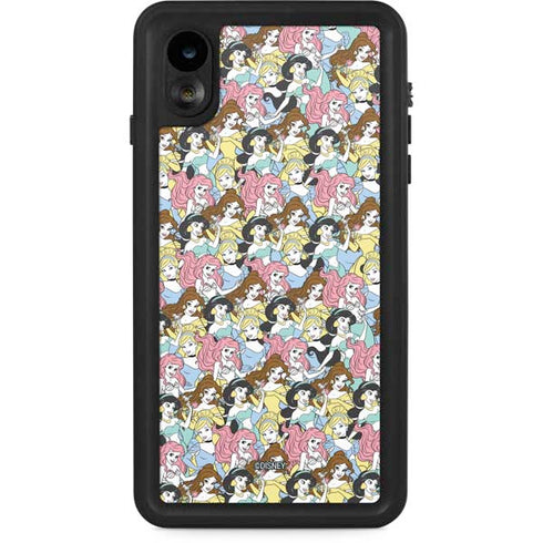Disney Princess Disney Princesses Pattern iPhone XR Waterproof Case