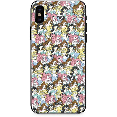 Disney Princess Disney Princesses Pattern iPhone XS Skin