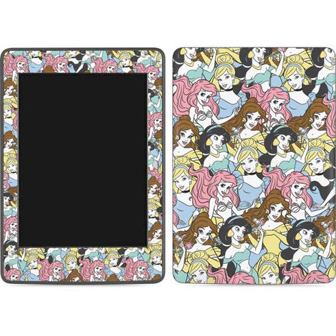 Disney Princess Disney Princesses Pattern Amazon Kindle Skin