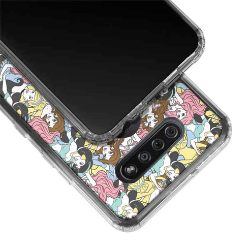 Disney Princess Disney Princesses Pattern LG K51/Q51 Clear Case