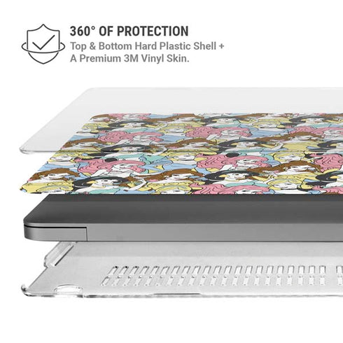 Disney Princess Disney Princesses Pattern MacBook Pro 16in (2021-25) Case plus Skin