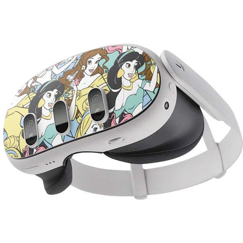 Disney Princess Disney Princesses Pattern Meta Quest 3 Skin