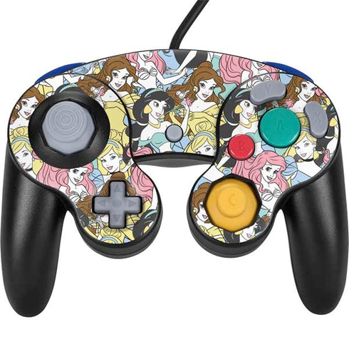 Disney Princess Disney Princesses Pattern Nintendo GameCube Controller Skin